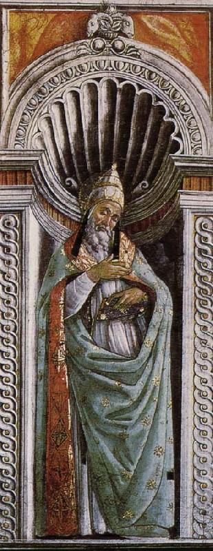 Saint Hickes chart Si two th, Sandro Botticelli